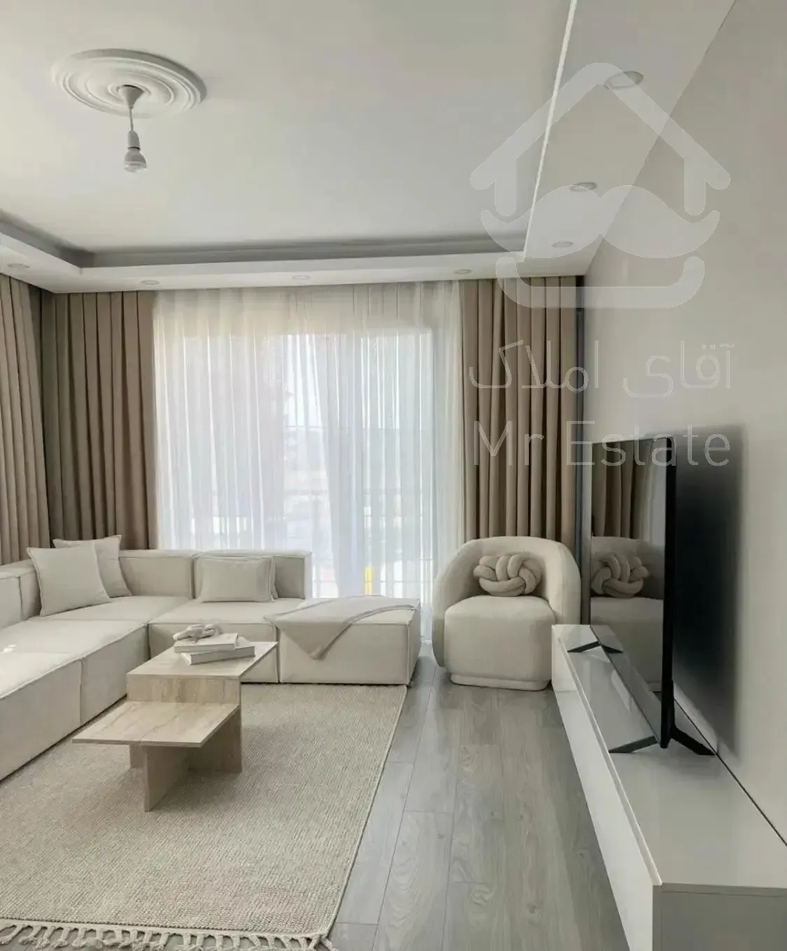 خوش نقشه/دوکله غرق نور/۷۲ متر دو خواب