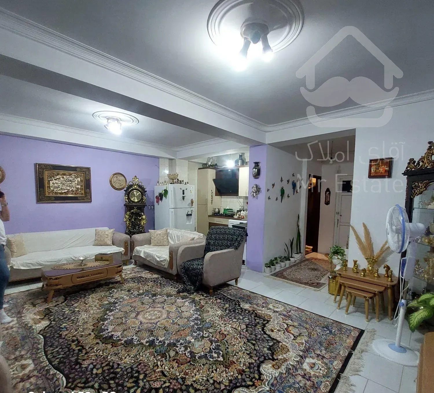 فروش آپارتمان ۷۲ متری ۲ خوابه طبقه ۳ در ولی آباد