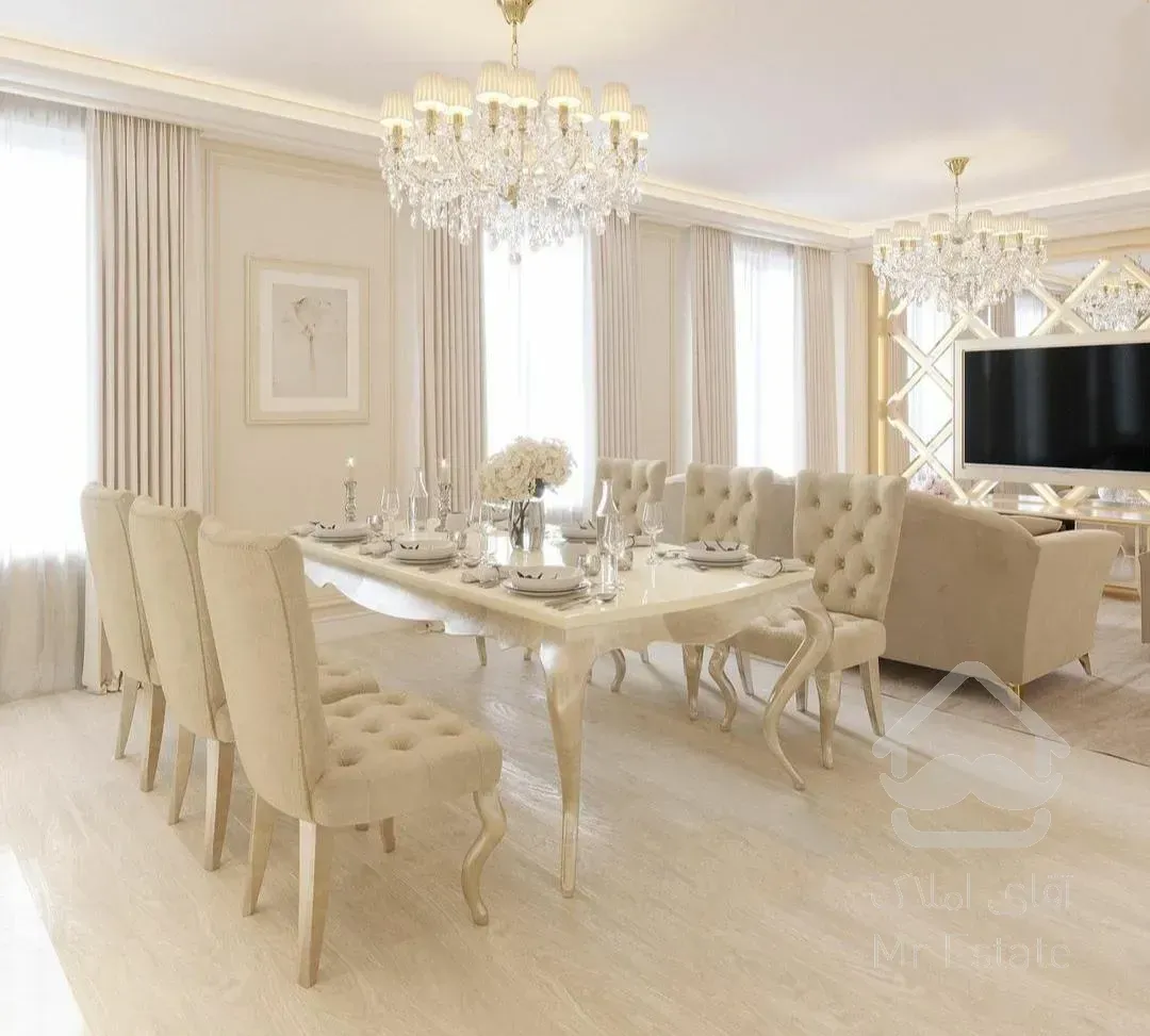 آپارتمان180متری فوق لوکس الماس/حاج رحیم قربانی/غرق در نور/فول مشاعات/کلید نخورده