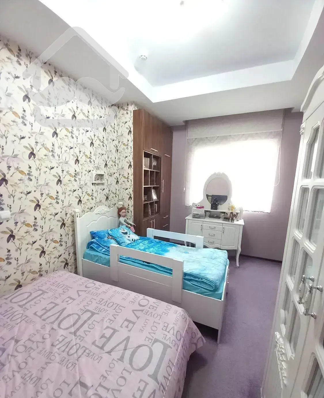 ۸۸متر/دوخواب/سالن یه تیکه/نما و مشاعات /بیمه