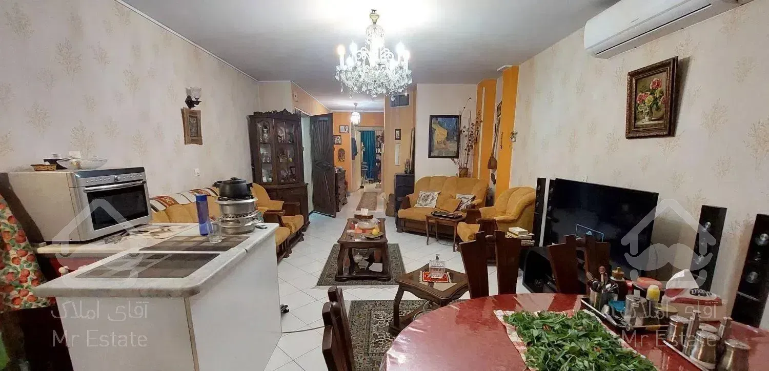 ایرانشهر. 74متر.2خواب.فول