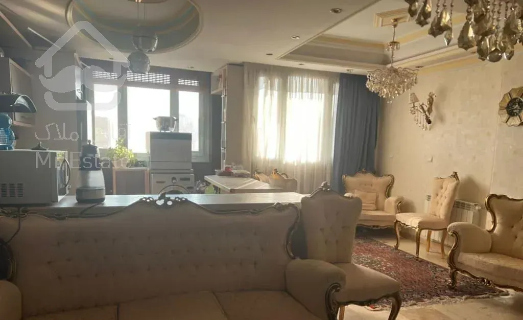 ۷۵ متر ۲ خواب تراورتن کم واحد