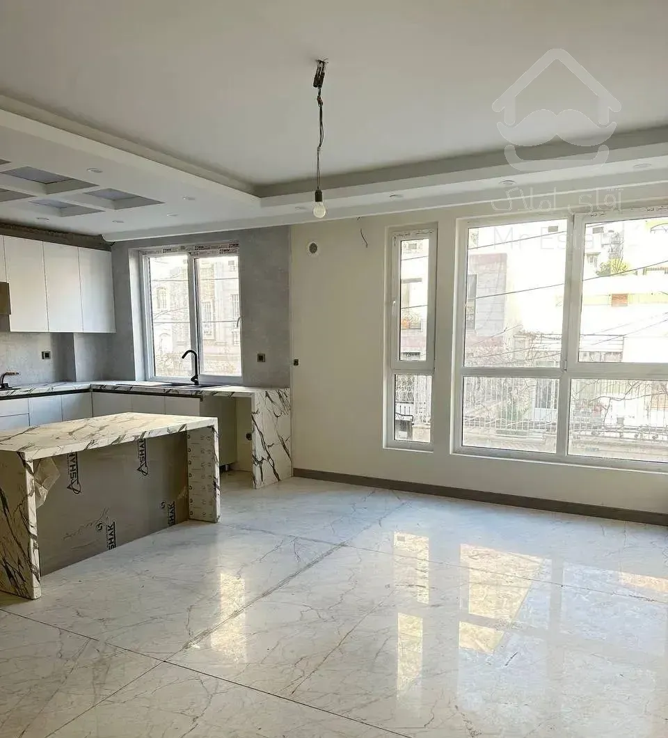 ۱۰۰ متر نقشه خطی رو به کوچه گیشا لابی