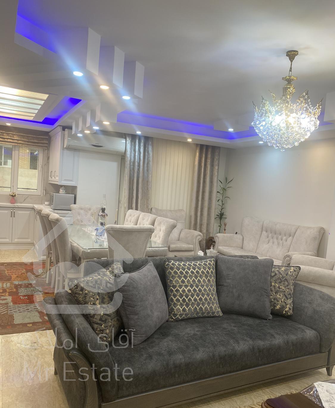 130متر کم واحد پرده خور روبه افتاب ورزی شمالی