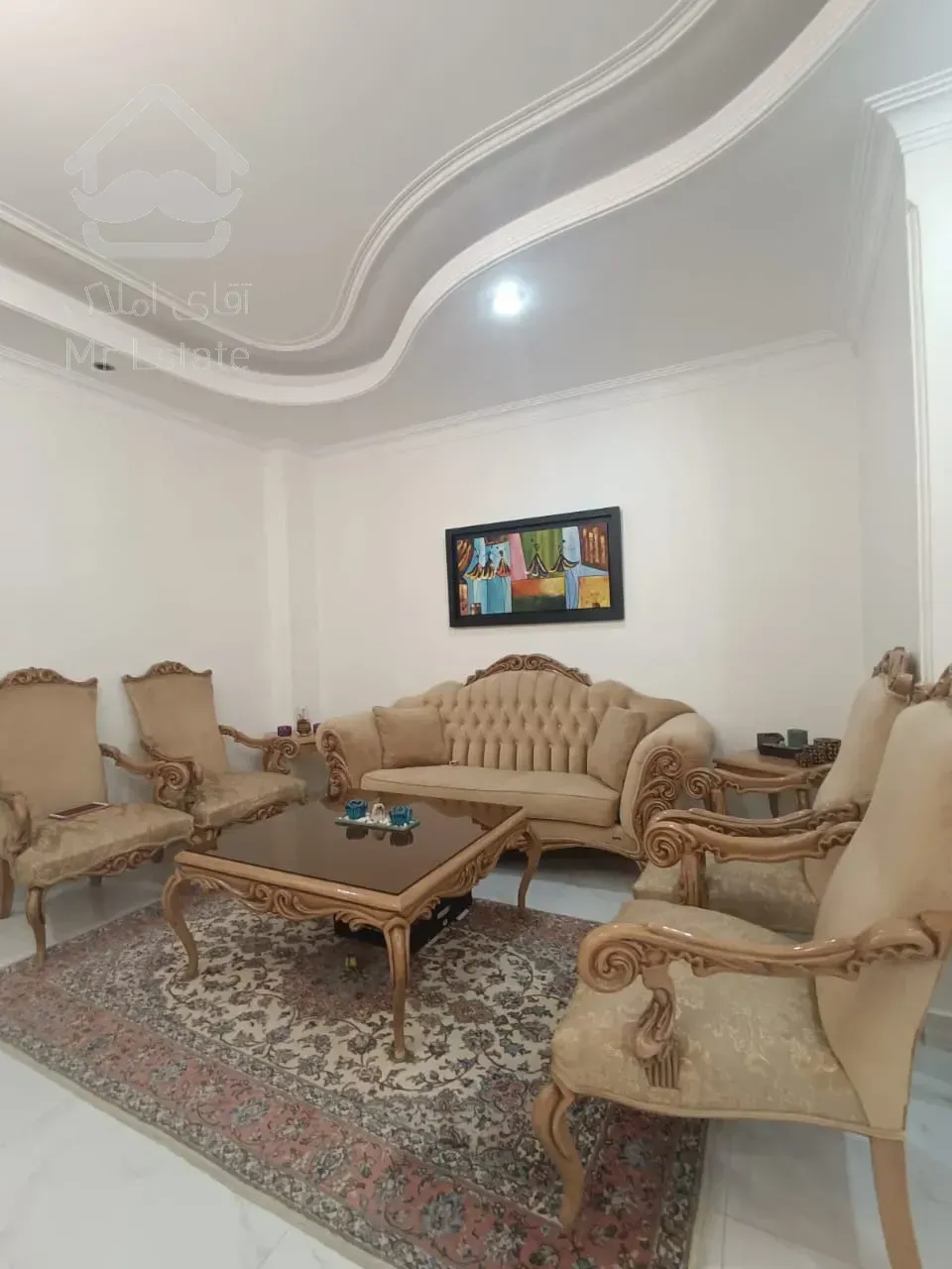 ۹۰ متر تراورتن چهار باغ