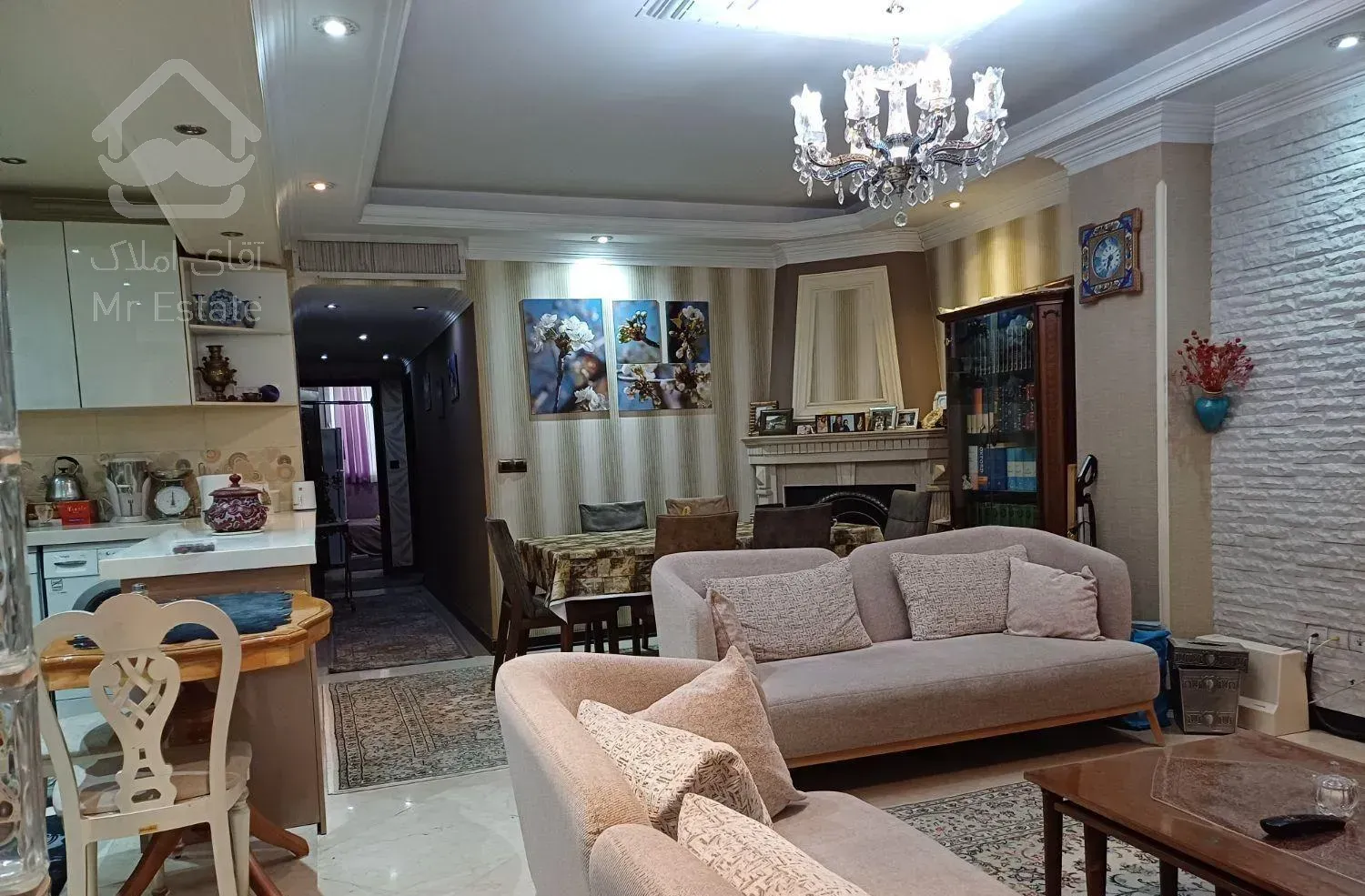 فروش آپارتمان ۱۳۰ متری ۳ خوابه در کوی مهران