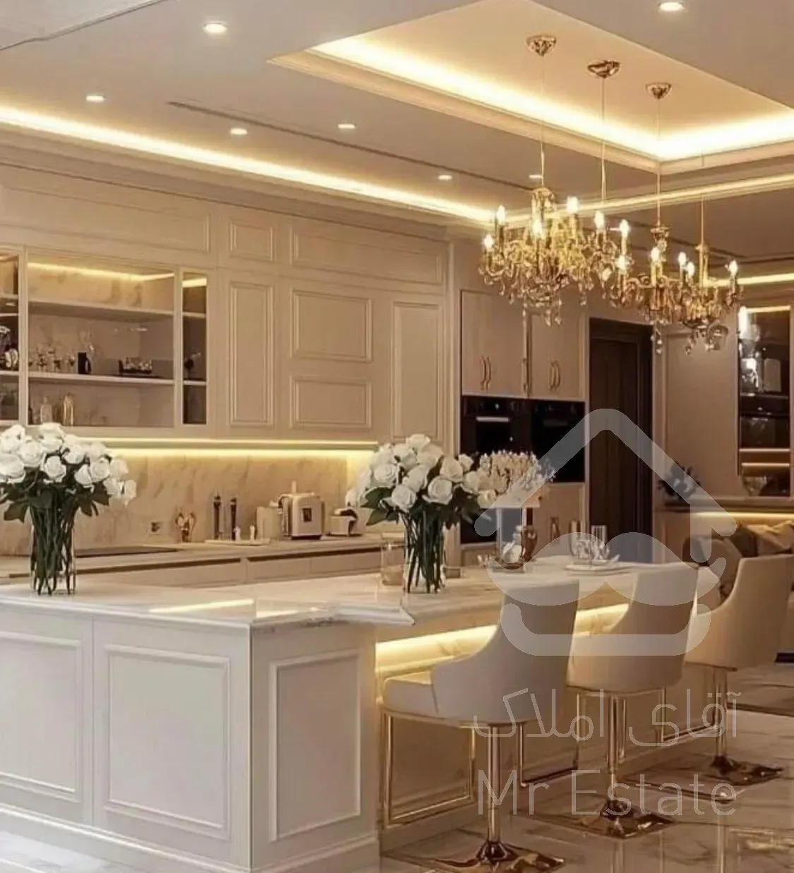 ۳۱۰متر فرمانیه/۶پارکینگ‌/ تهاتر معاوضه