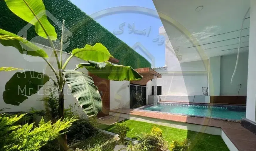 ویلا مدرن به مساحت ۳۰۰متر با استخر روباز