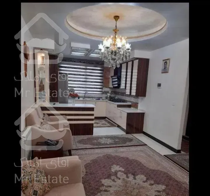 اپارتمان۶۲متری غرق در نور