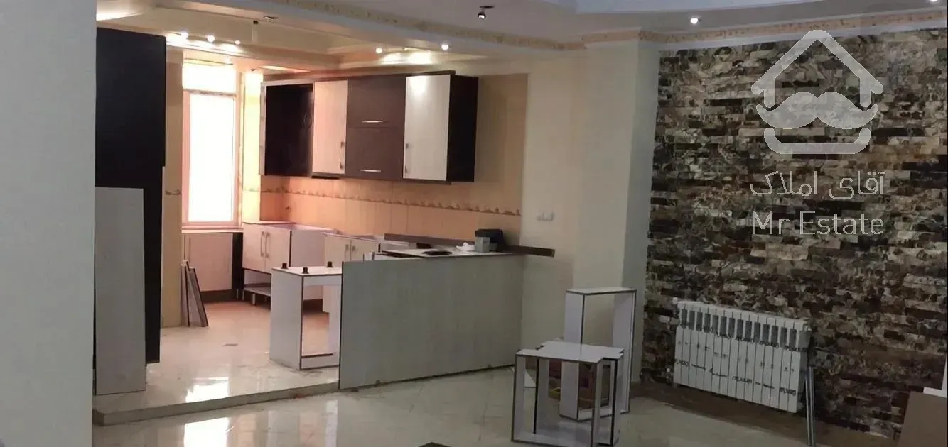 ۹۰ متر دو خوابه فول امکانات رو به آفتاب