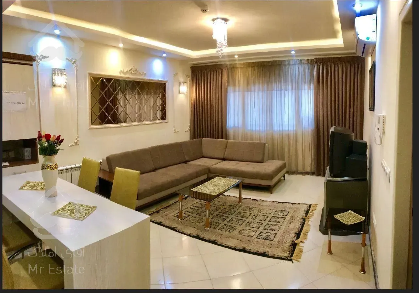 رهن و اجاره آپارتمان 110 متری دریاچه چیتگر خوش نقشه غرق نور برج منطقه 22