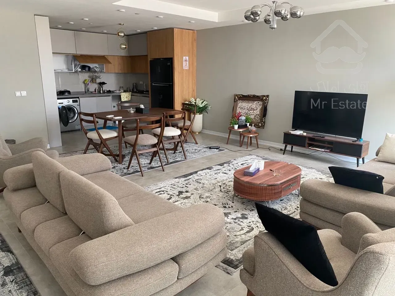 آپارتمان یکخوابه لوکس ساحل مرجان و دسترسی به دریا