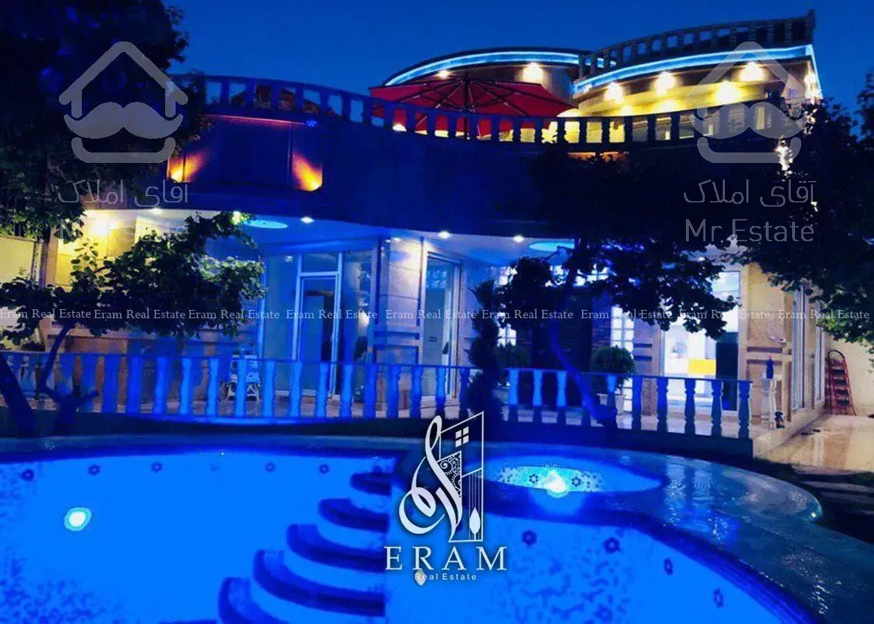 1000 متر باغ ویلا لوکس در کردزار شهریار