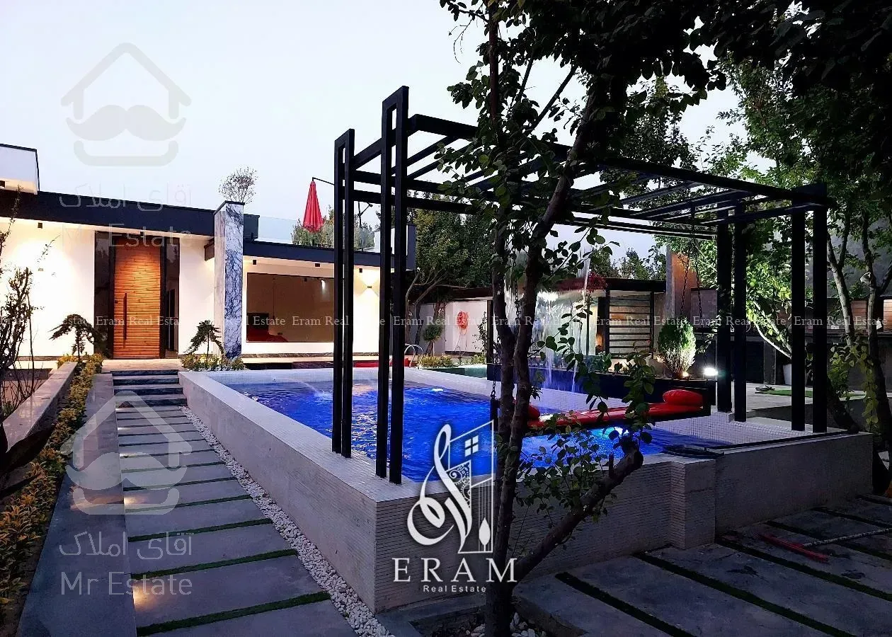 1000 متر باغ ویلا لاکچری در کردزار شهریار