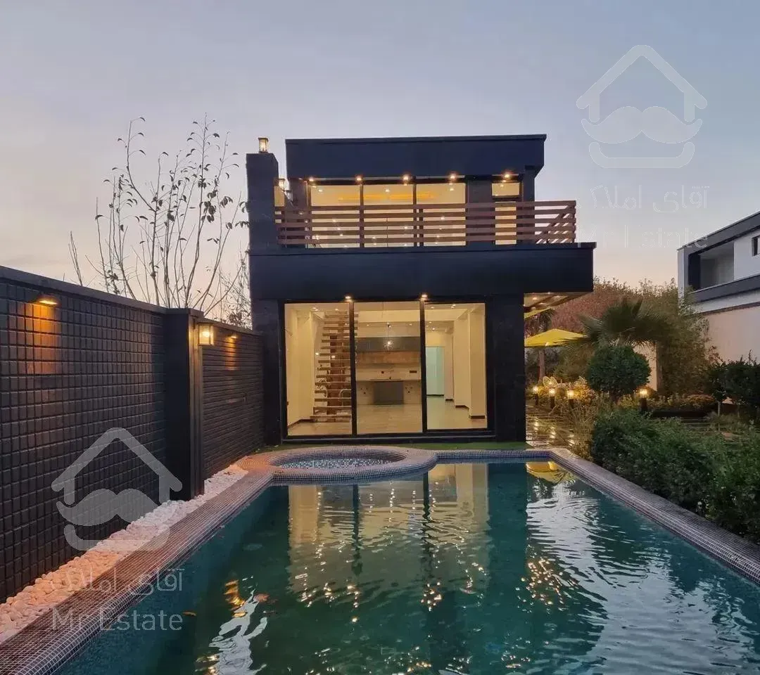 ویلا مدرن استخر دار جنگلی / سنددار/ ویوو ابدی/