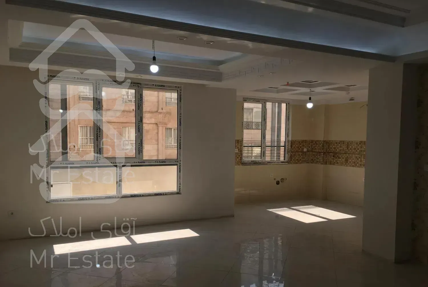 ۹۵متر سه خواب / نقشه  /سلسبیل دامپزشکی