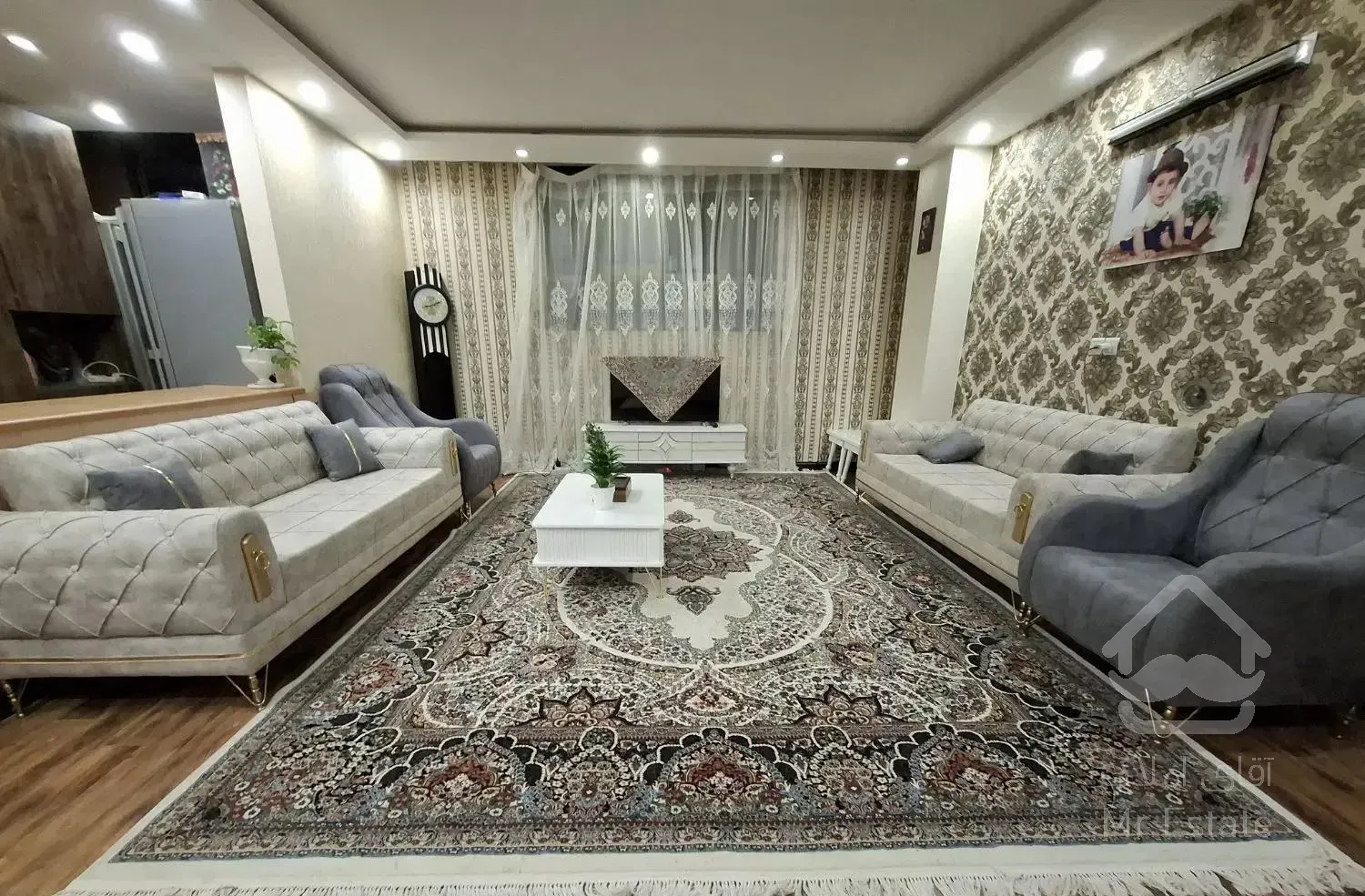 ۸۵متری ۲خواب خوش نقشه بازسازی شده