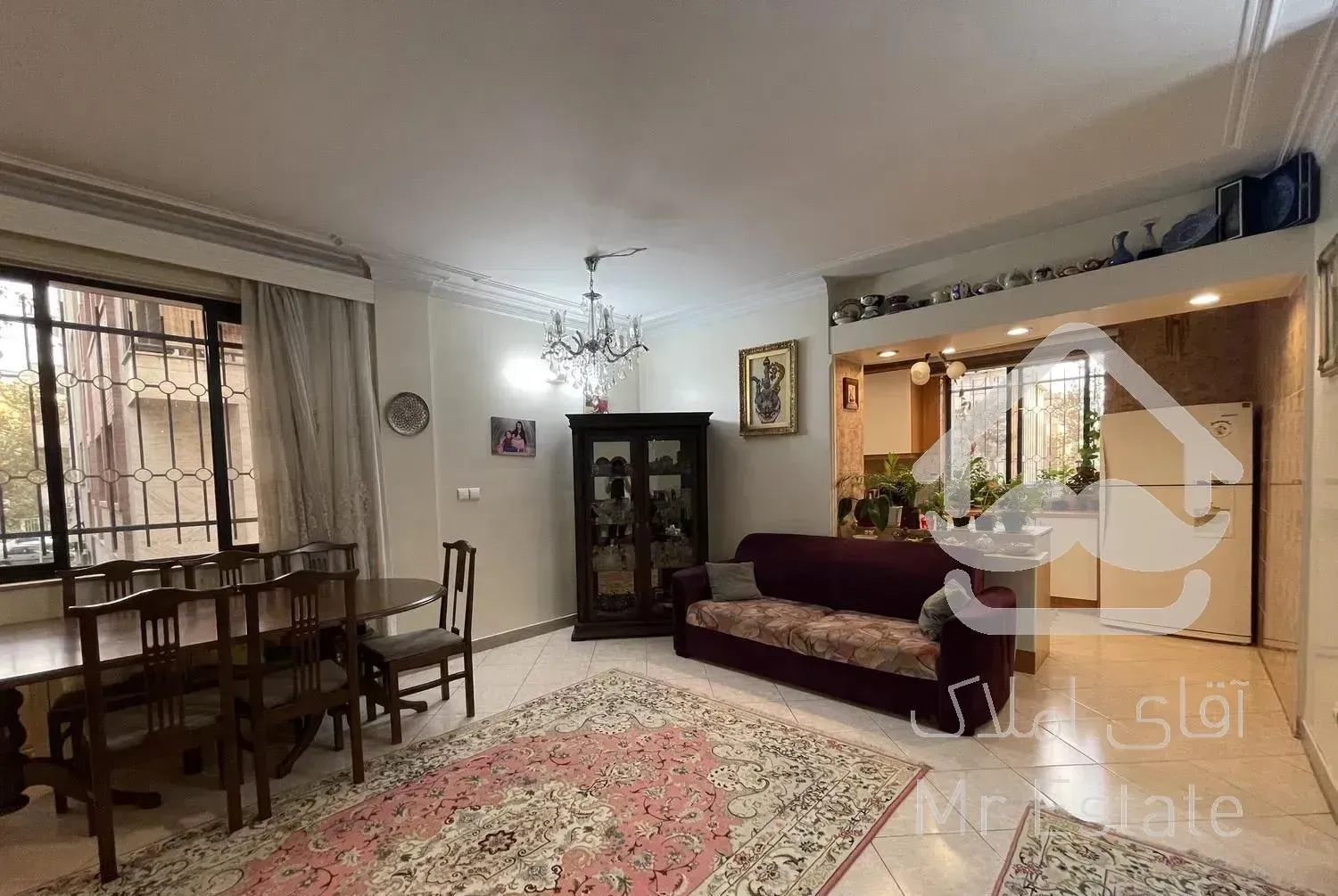 ۱۰۲متر*۲خواب*فول امکانات*غرق نور *قائم مقام