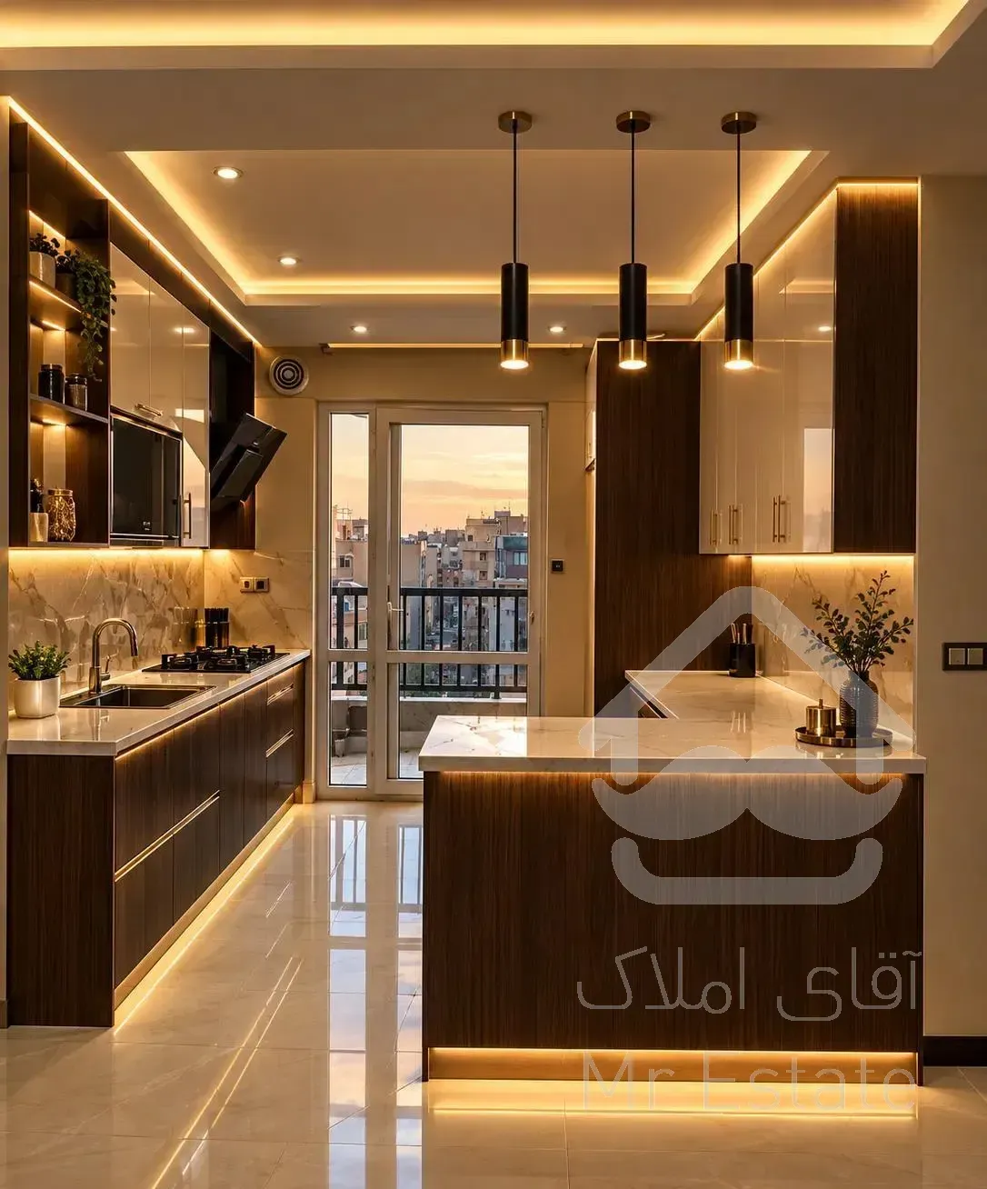 ۶۸ متر یک فول امکانات فول باز سازی شده تهرانسر