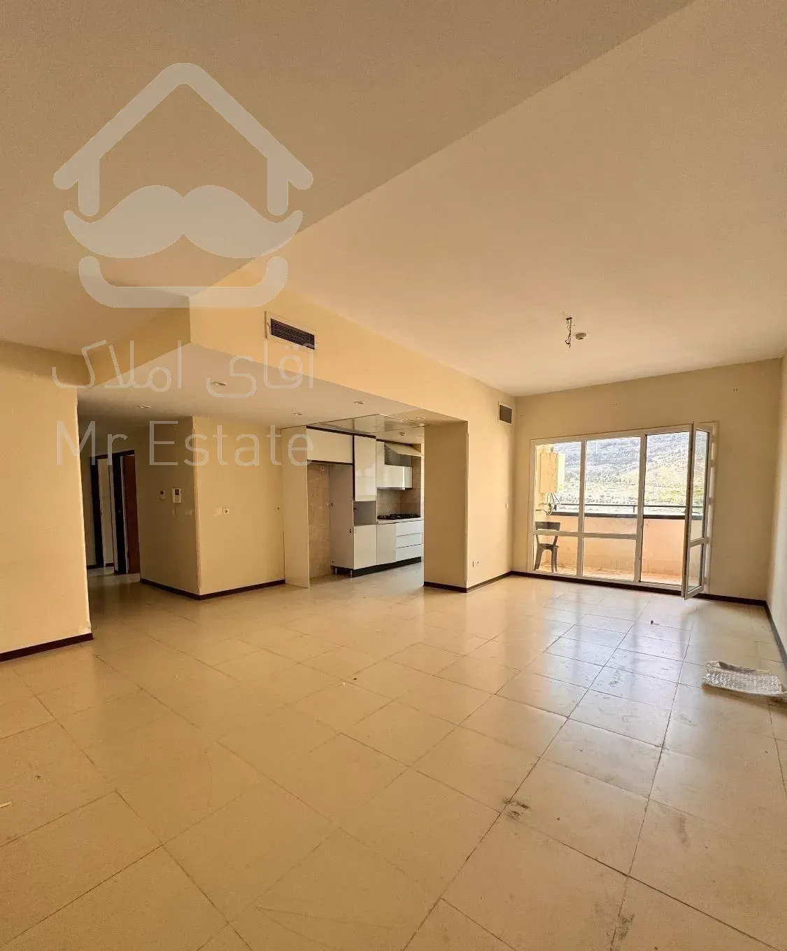 ۱۰۵متر/تراس قابل چیدمان با ویو ابدی/حتی مجرد موجه