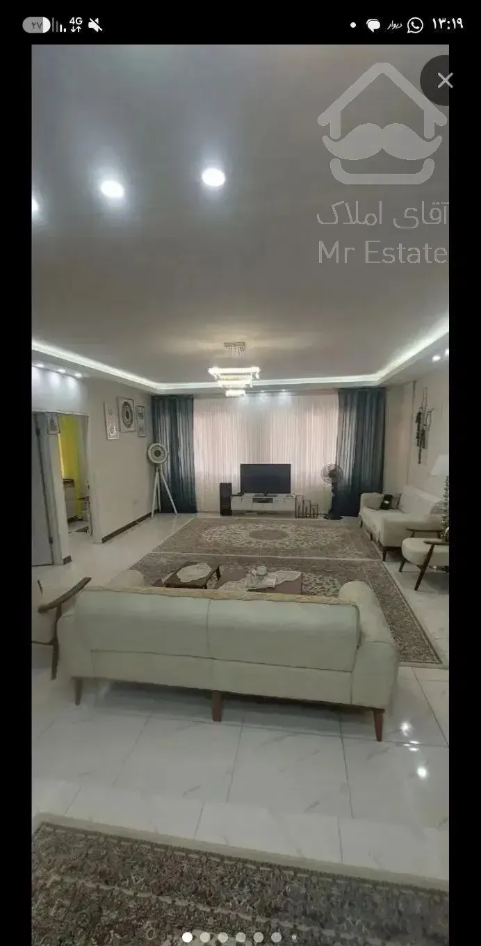نوسازتراورتن۱۰۰متری/پارکینگ+اسانسورمبلغ کل۶۹۰۰