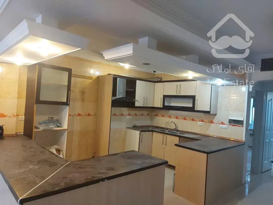 آپارتمان ۱۰۰ متری دو خواب خوش نقشه نورگیر