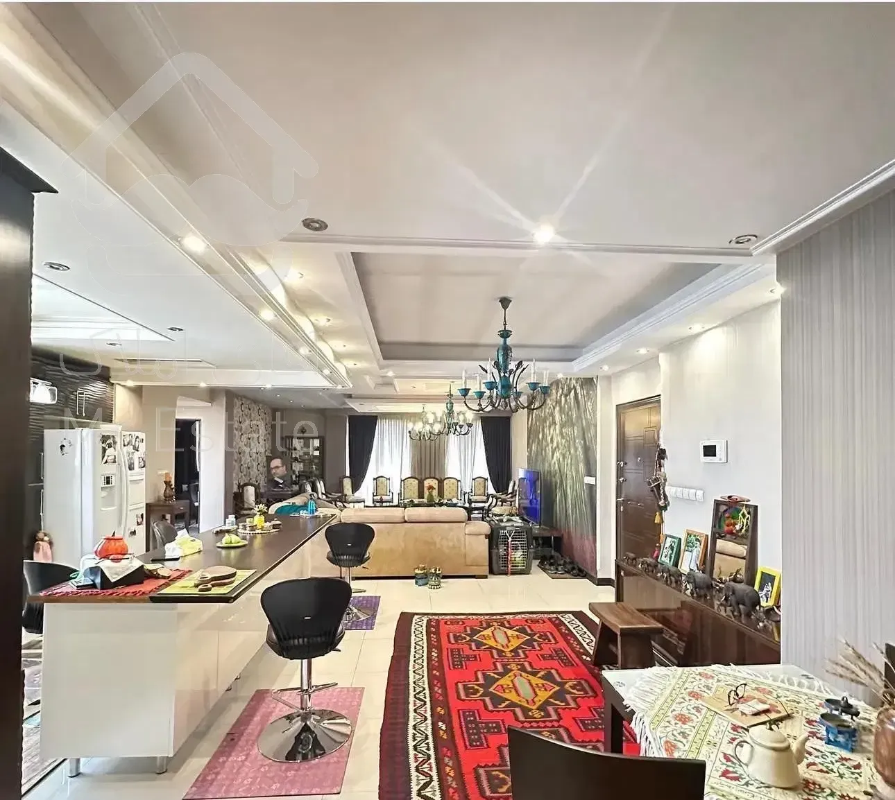 ۱۰۸ متر ۲ خواب غرق نور