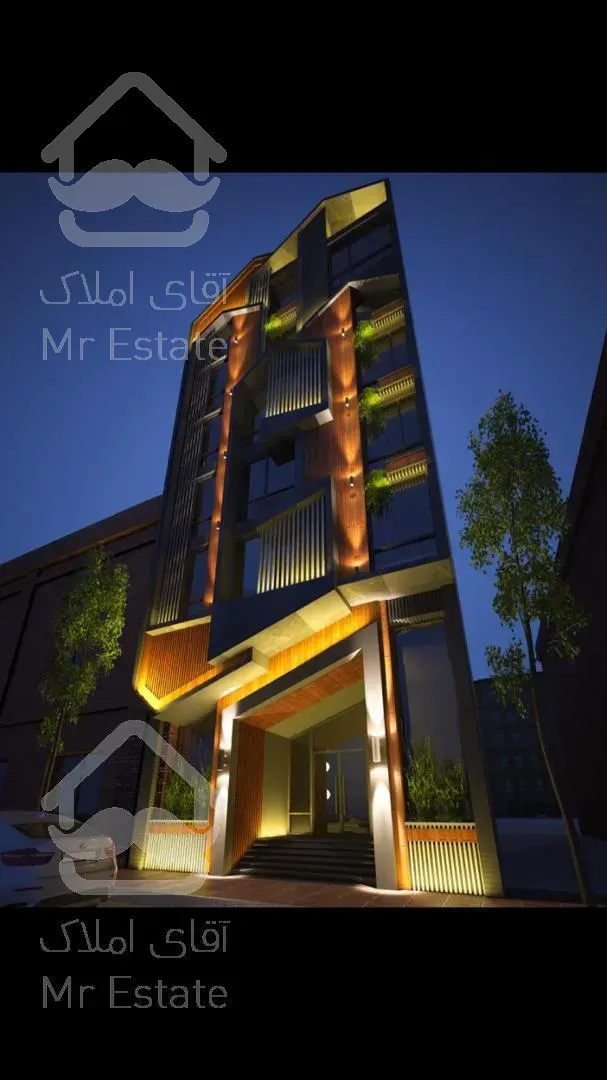 آپارتمان ۳۰۰متر نیاوران۴خواب نوساز تراس قابل چیدمان مدرن