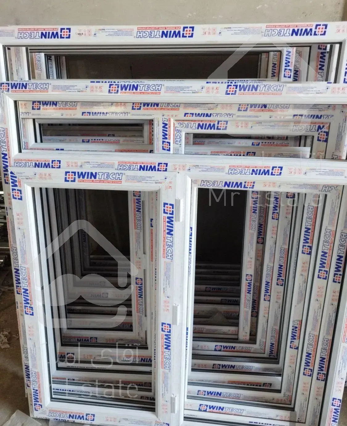 تولیدرگلاژ درب پنجره های دوجداره یو پی وی سی upvc