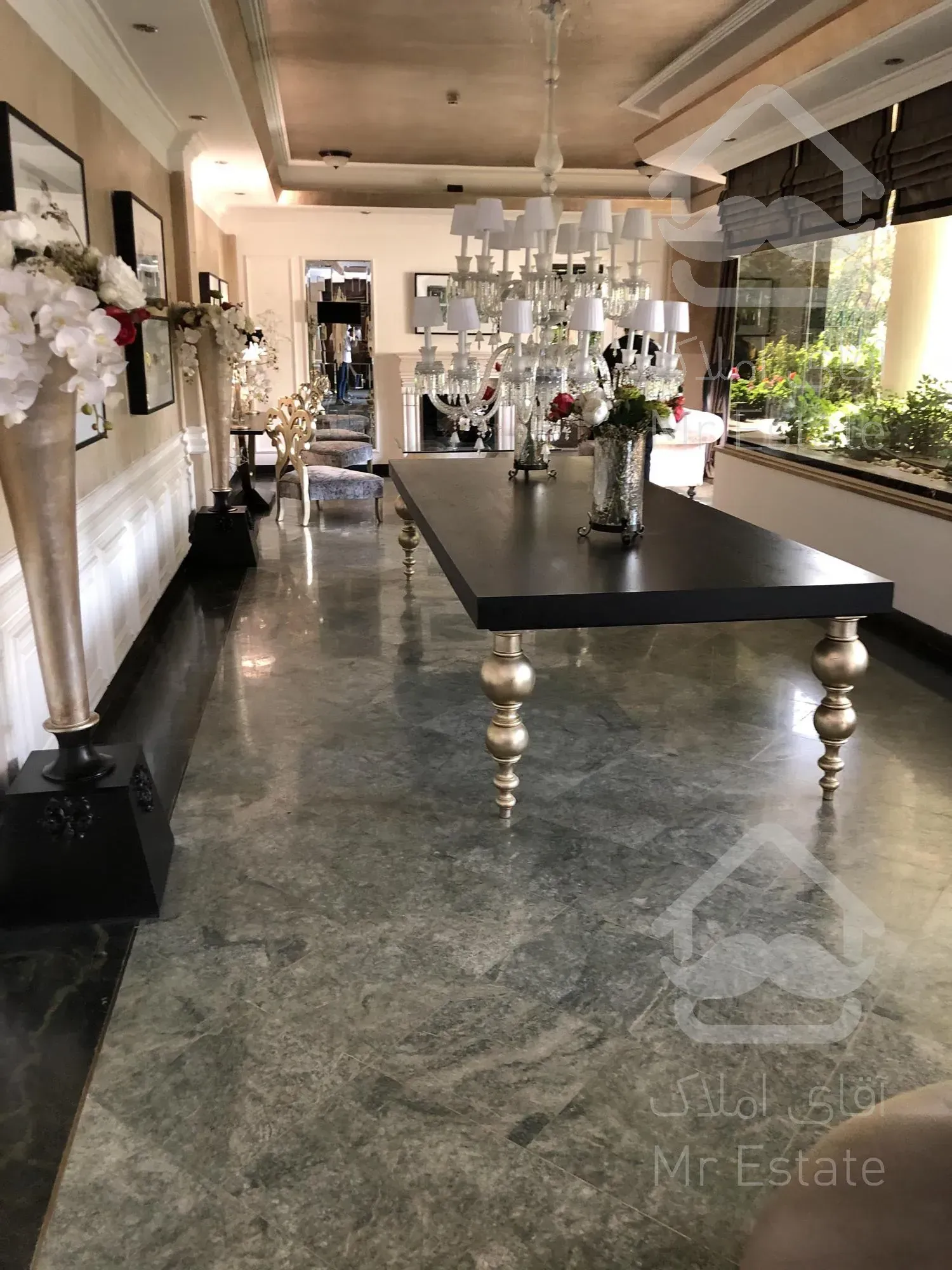 رهن و اجاره آپارتمان ۳۸۵ متری ۵ خوابه فرمانیه