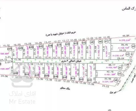 زمین چسب بافت روستای دولت آباد