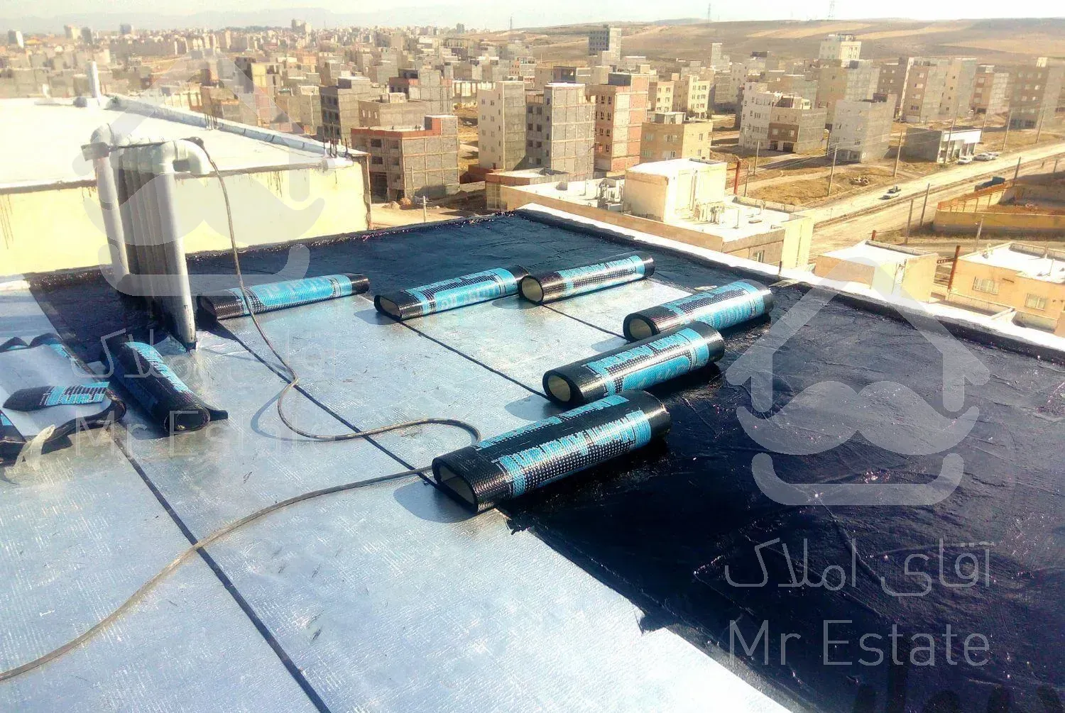 ایزوگام / قیرگونی / شیب بندی / آسفالت کاری