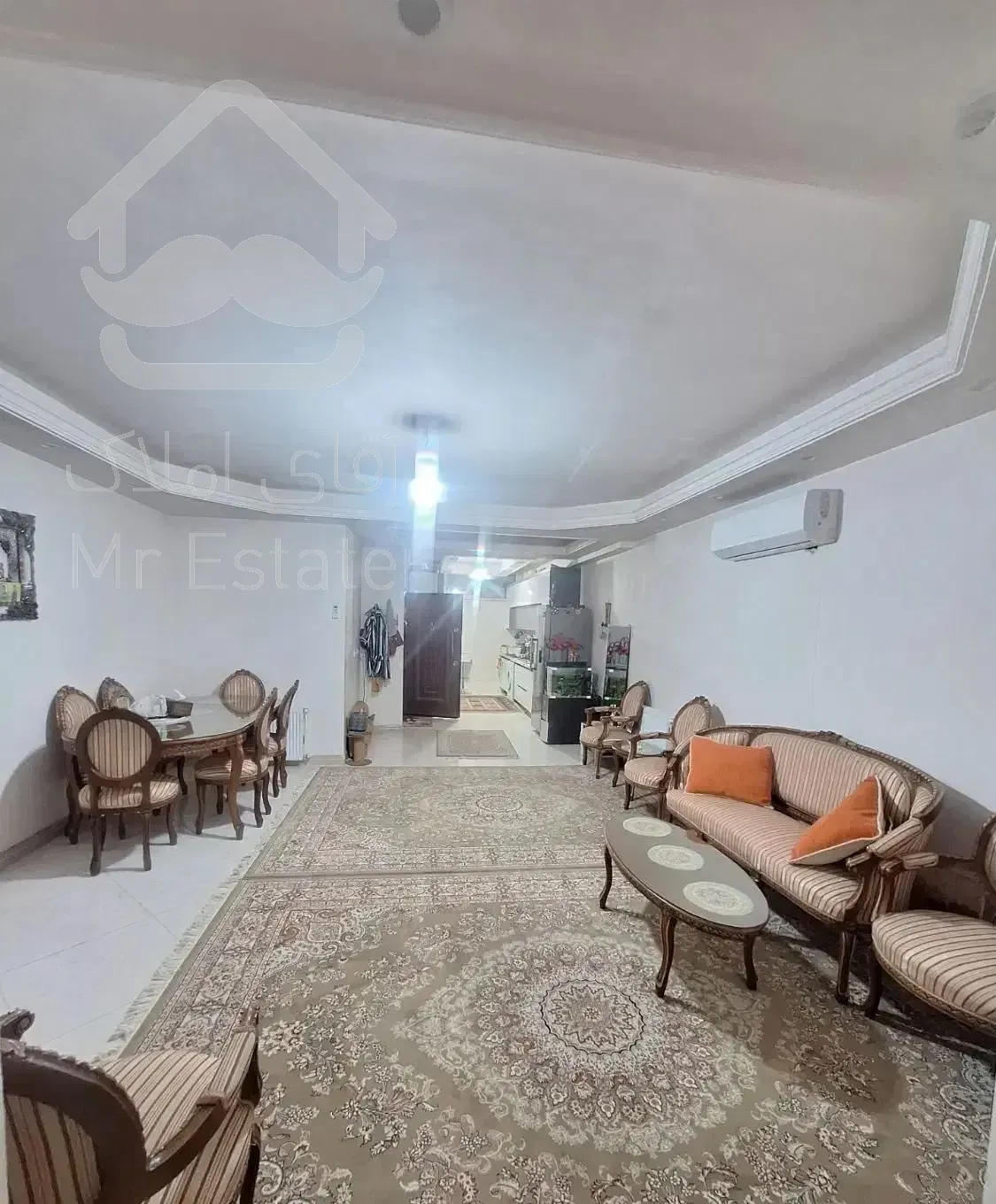 آپارتمان  ۱۰۰متر زیر همکف نوساز