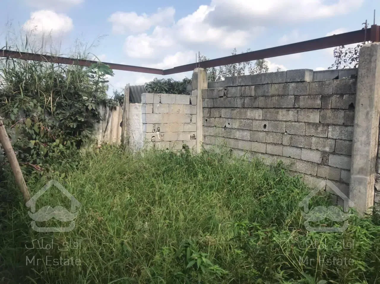 زمین بابنای کلنگی زیرقیمت