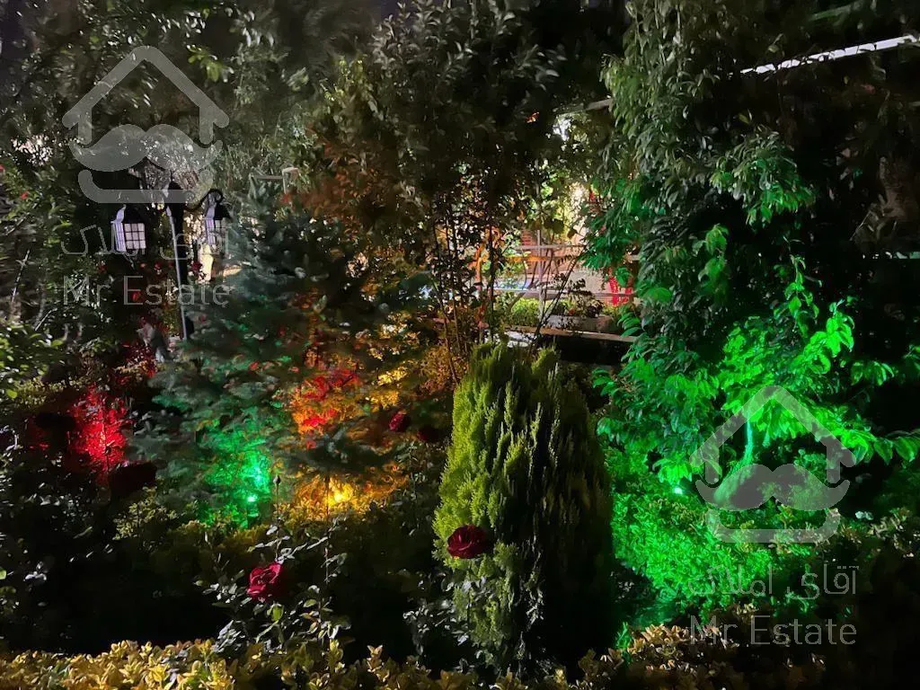 فروش باغچه 1080متری با ویلا مبله کامل فول امکانات لاکچری (خوشنام-ملارد)بدون واسطه