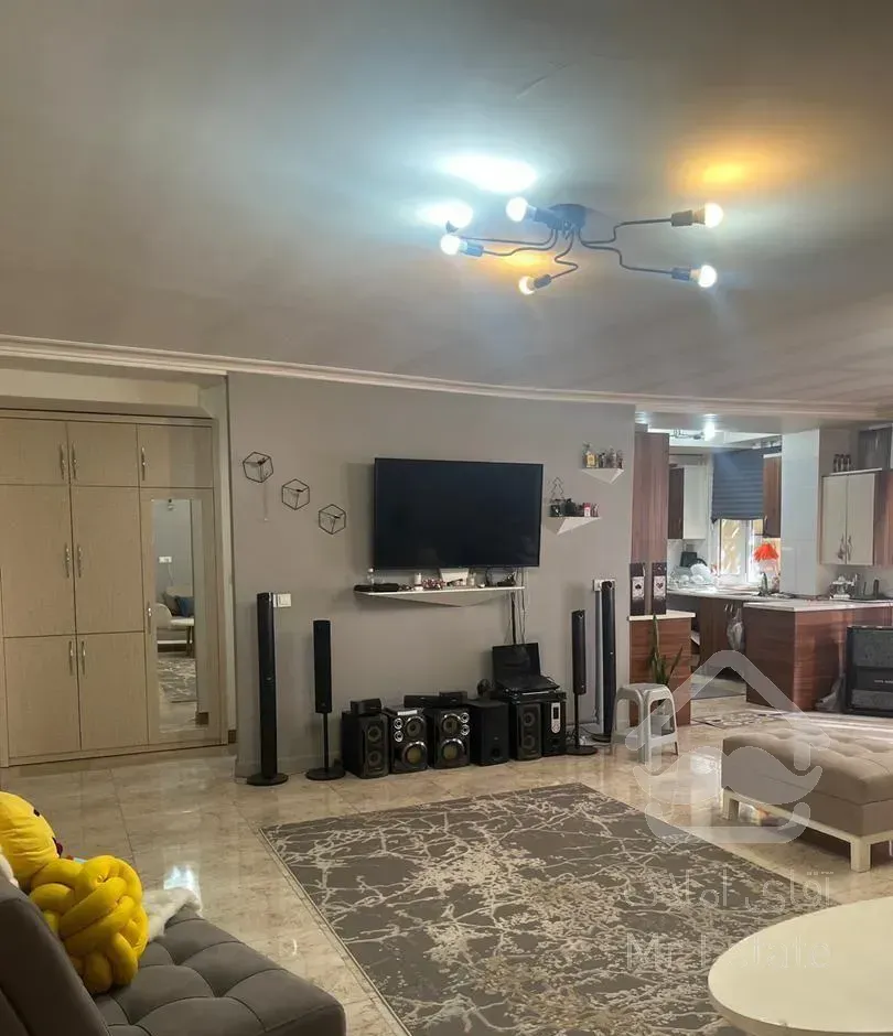 رهن آپارتمان ۱۱۵ متری ۲ خوابه زیر همکف در وردآورد