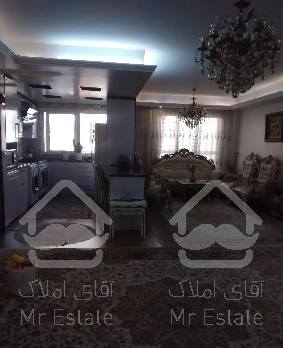 لارستان ۱۰۵ متر ۳ خواب نوساز فول0