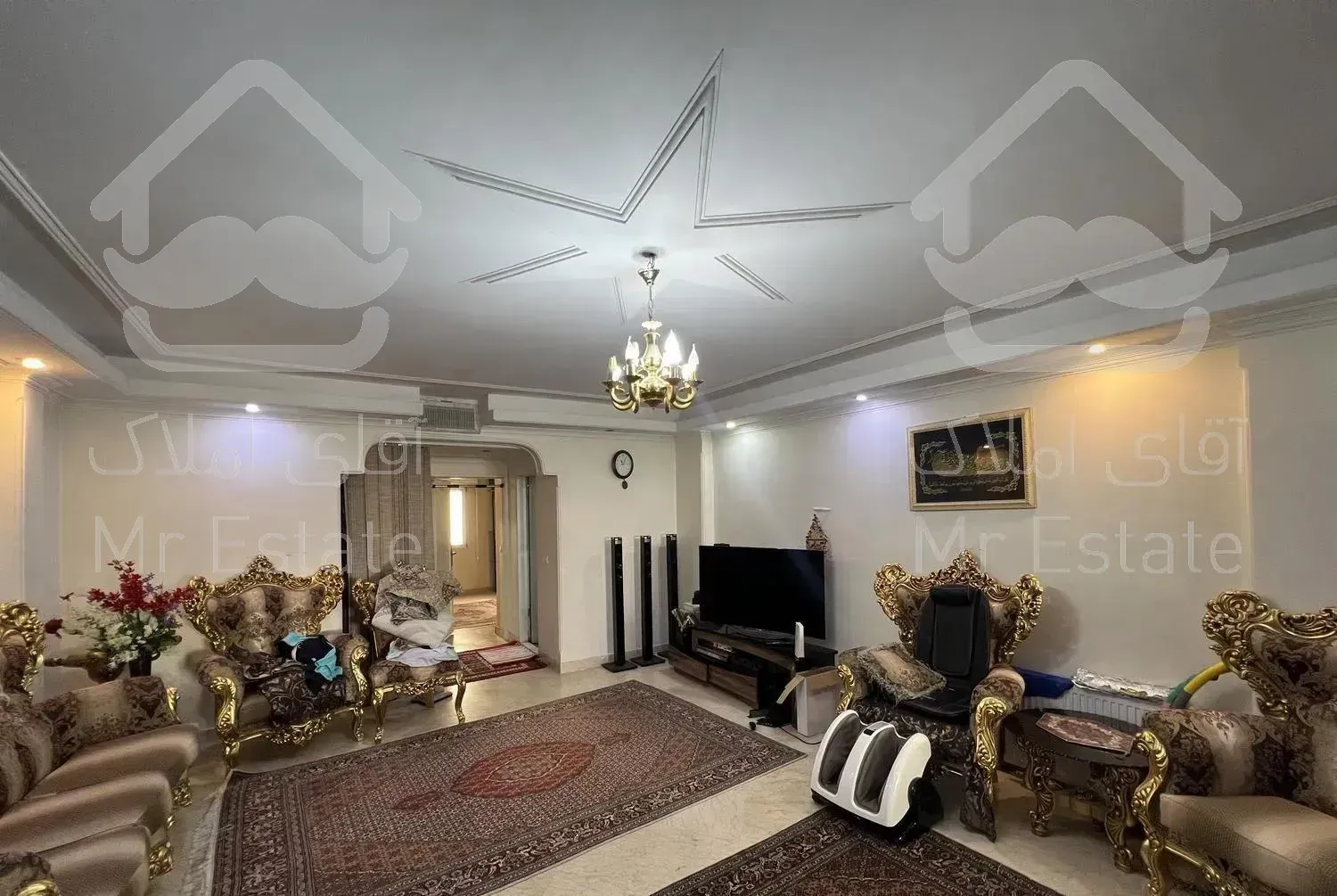 ۸۱متر اعجاز نور و نقشه بدون مشابه پشت برج مجلل