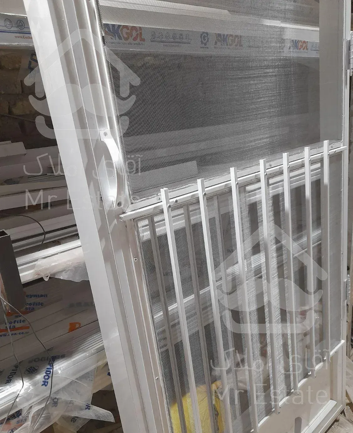 ساخت انواع درب پنجره آلومینیوم دوجداره انواع توری