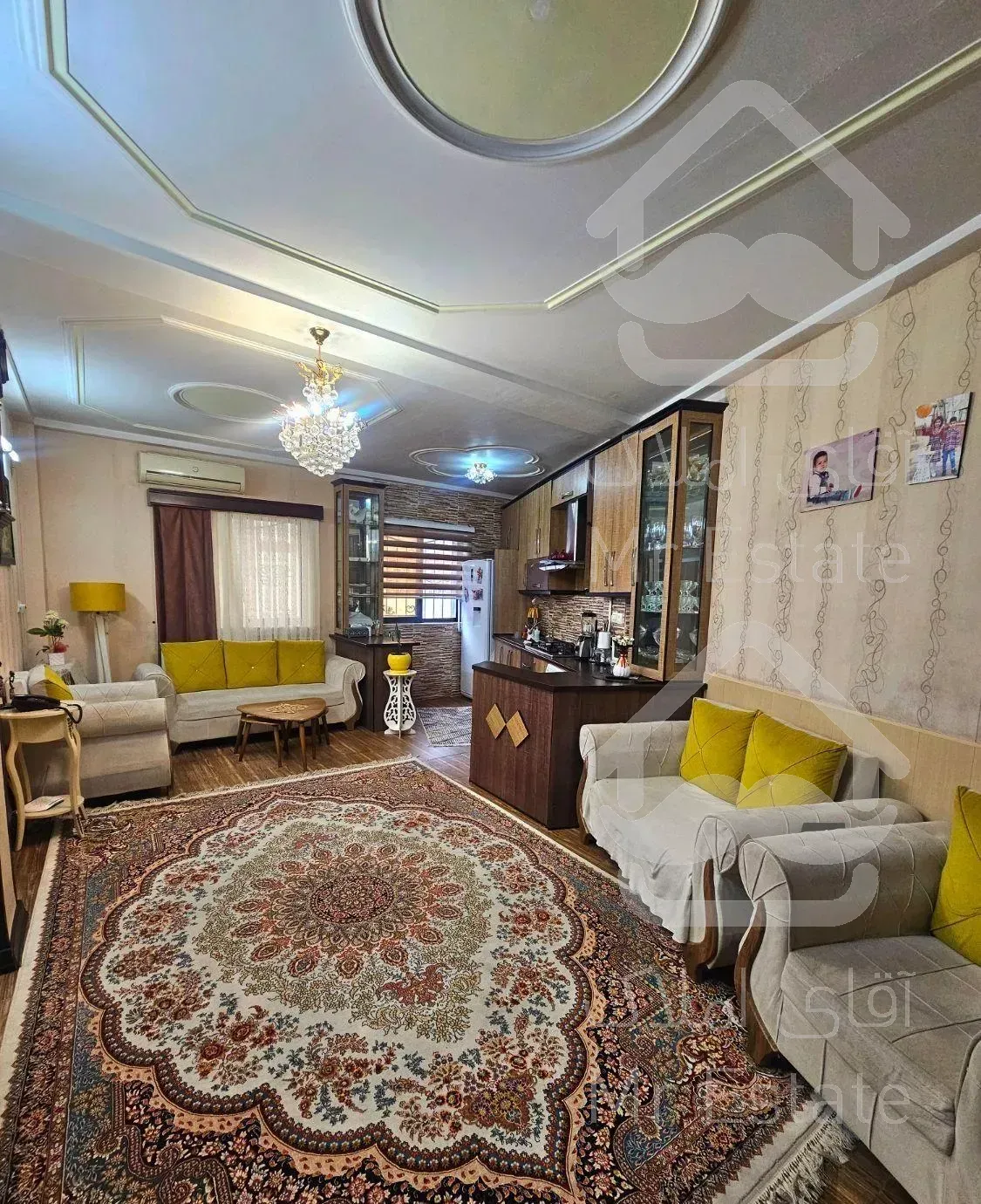 سوئیت ۷۳ متری دو خواب ماشین رو پشت ایستگاه چاف