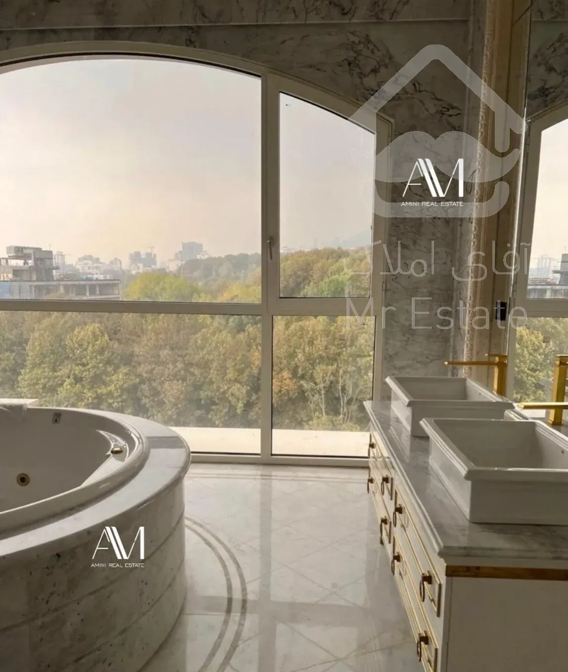 اقدسیه۳۵۳متر لوکس ترین واحداکازیون باتراس