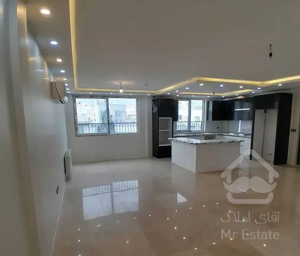 آپارتمان ۱۲۵ متری نوساز کلید نخورده با سند تک برگ
