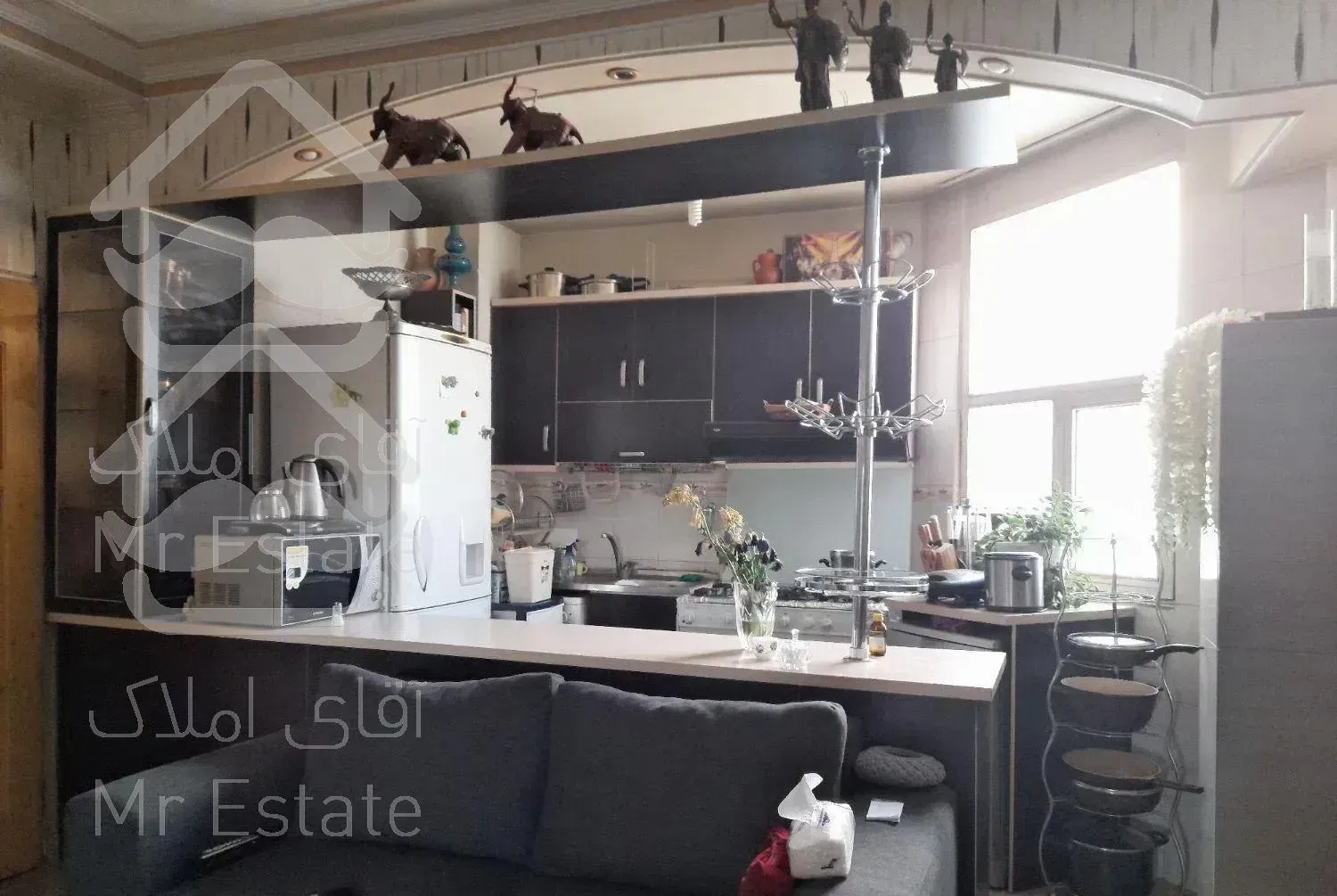 ۷۴مترشمال تهرانپارس غرق نور۲کله ط۵آفتابی فول بالکن