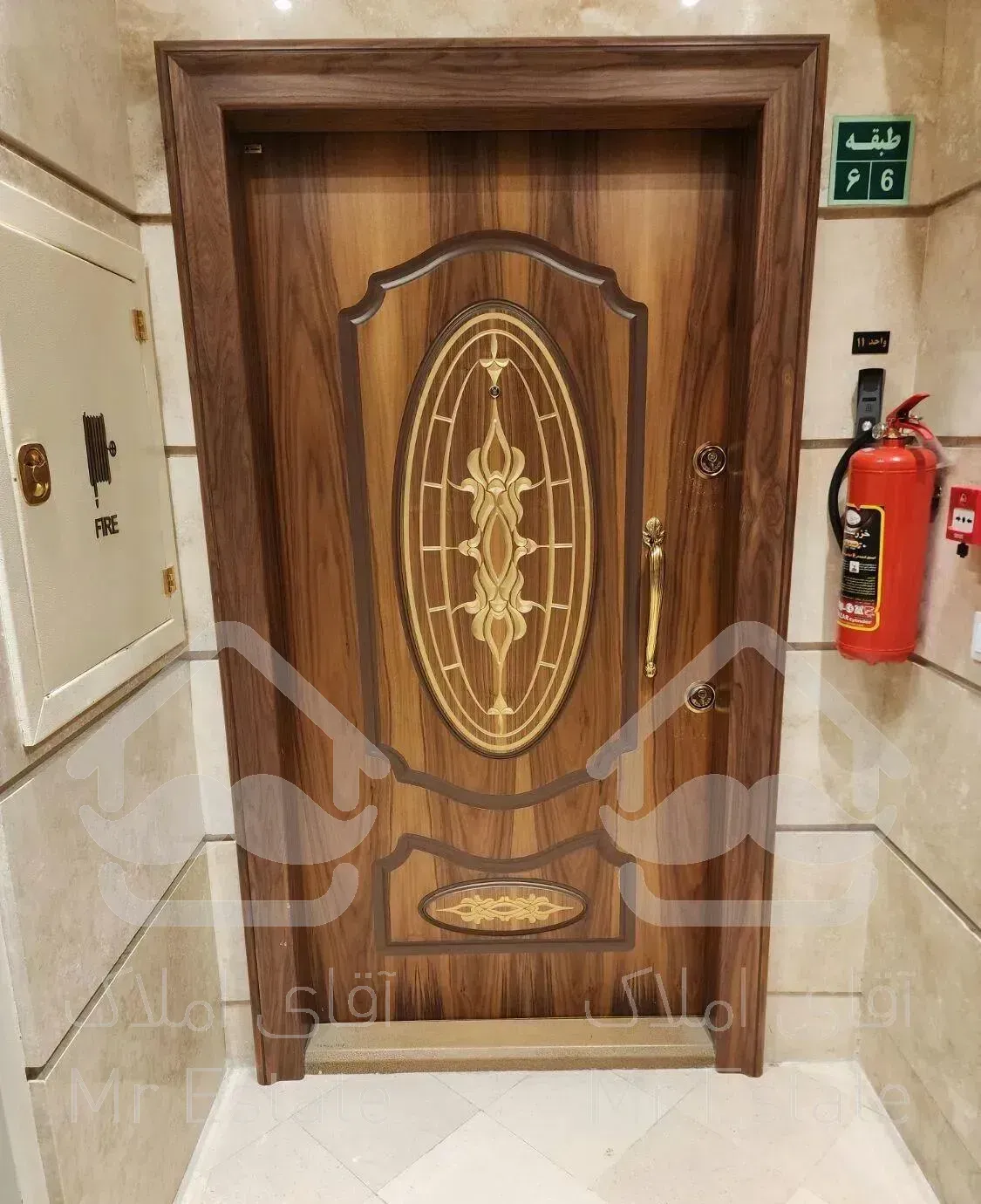 *آپادانا125مترنوساز تکواحد طبقه پنجم*