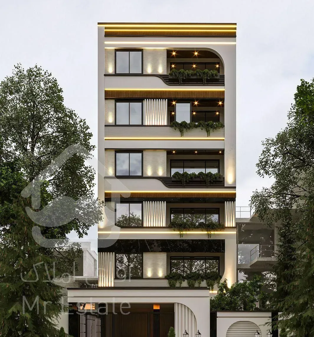 لوکس ترین ساختمان خردمند یک و دو خوابه