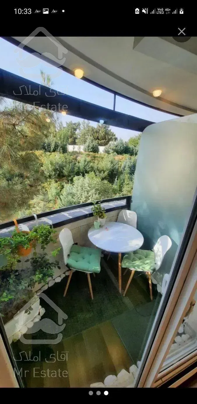 شیان ۱۲۴ متر دو خواب ویو جنگل  سونا جکوزی