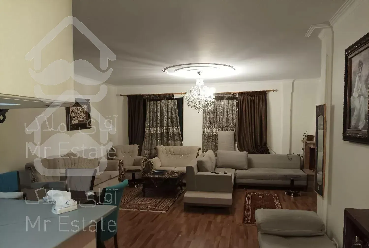 120 متر، 2 خواب، گاندی خارج طرح