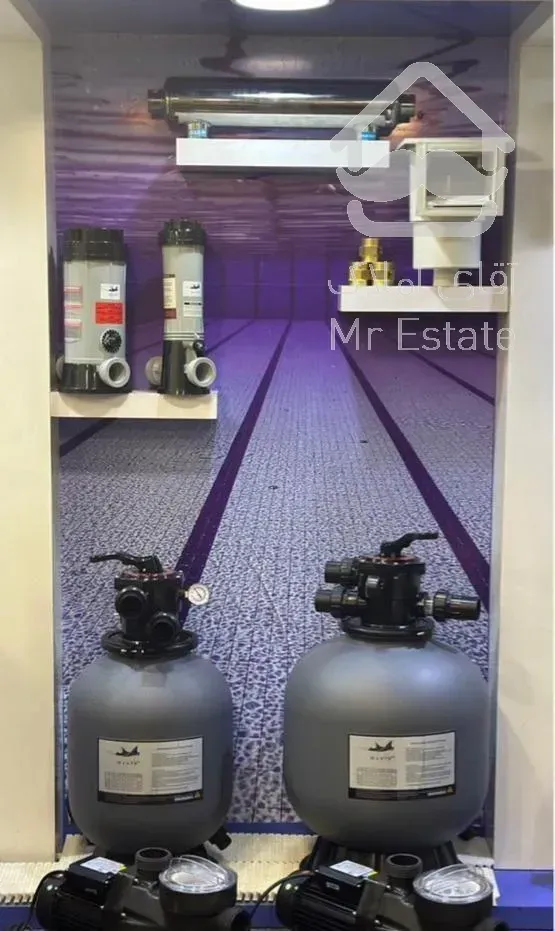 فیلترشنی استخر پمپ رینگ جکوزی کلرزن گرمایش