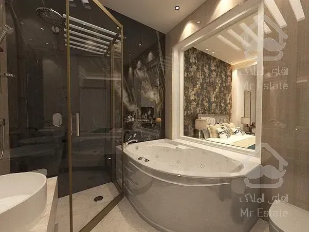 135متر3خواب،جکوزی داخل واحد،جنب ایرانمال