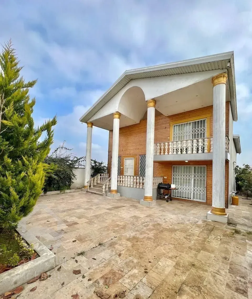 ویلا باغچه دوبلکس مدرن جنگلی شهرکی سند تک‌برگ